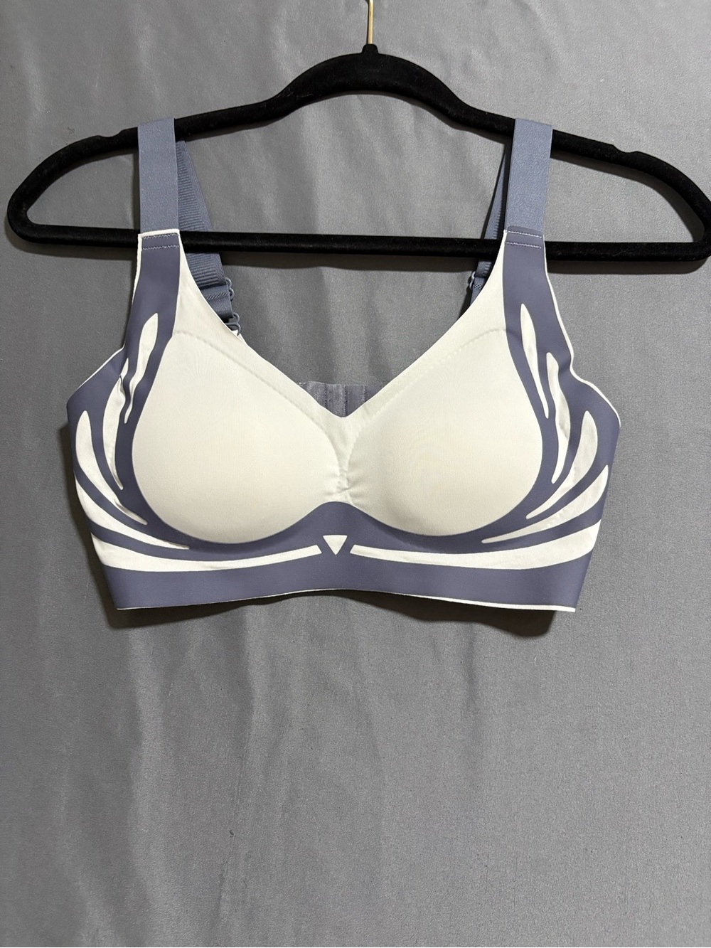 Comfort Full Coverage Wire-Free Support Bra - Graphic Pattern